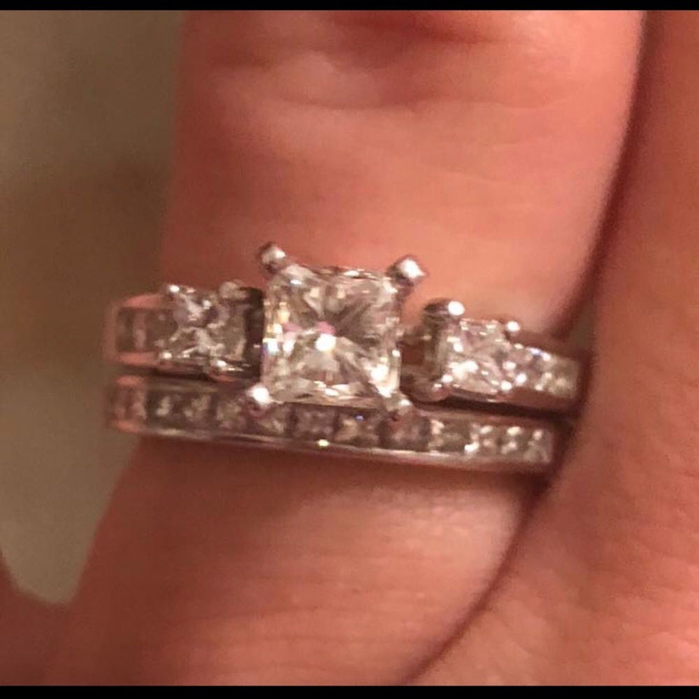 Shane company wedding set 1.91 carats